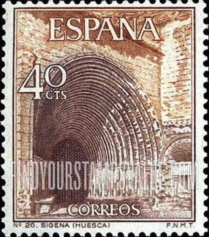 FindYourStampsValue: Tourism: Portal of Sigena Monastery, Huesca