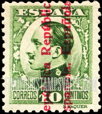 FindYourStampsValue: General Issue of the Republic: King Alfonso XIII