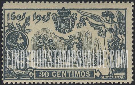 FindYourStampsValue: Don Quixote knighted