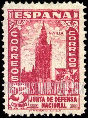 FindYourStampsValue: “La Giralda,” Seville
