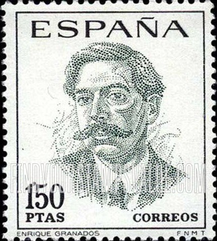 FindYourStampsValue: Enrique Granados (composer)