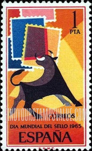 FindYourStampsValue: Bull and Symbolic Stamps