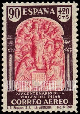 FindYourStampsValue: Air Post Semi-Postal: The Ascension
