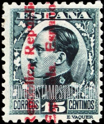 FindYourStampsValue: General Issue of the Republic: King Alfonso XIII