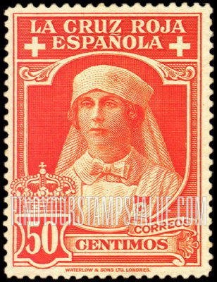FindYourStampsValue: Semi-Postal: Red Cross, Queen as a Nurse