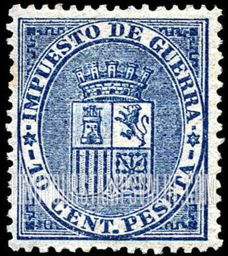 FindYourStampsValue: War Tax: Coat of Arms