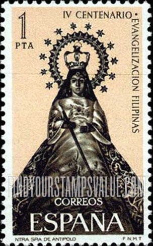FindYourStampsValue: Virgin of Peace, Antipolo