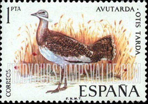 FindYourStampsValue: Great Bustard