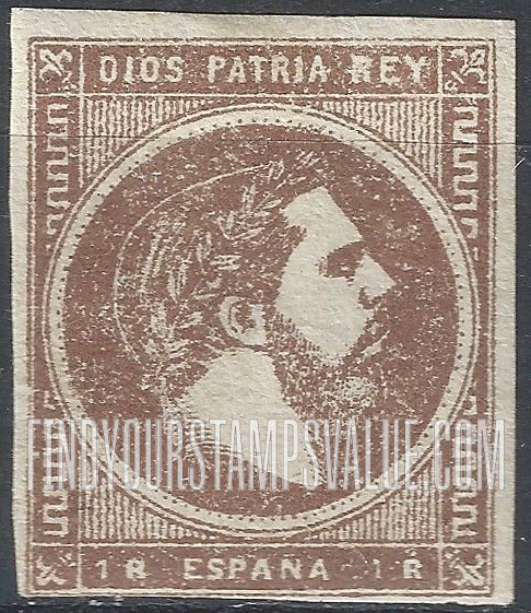 FindYourStampsValue: Carlist: King Carlos VII
