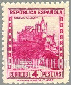 FindYourStampsValue: Alcázar of Segovia
