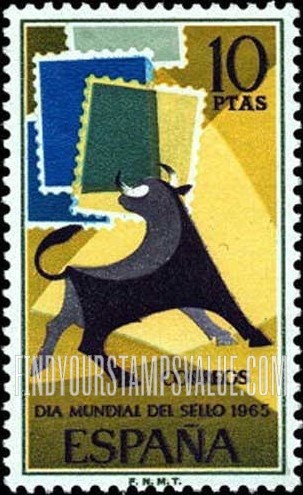 FindYourStampsValue: Bull and Symbolic Stamps