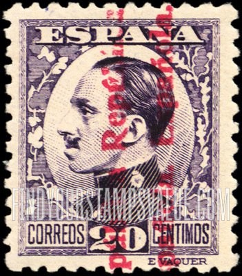 FindYourStampsValue: General Issue of the Republic: King Alfonso XIII