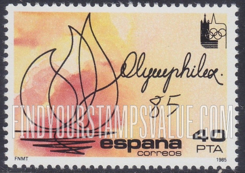FindYourStampsValue: OLYMPHILEX β85, Lausanne, Switzerland