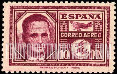 FindYourStampsValue: Air Post: Maj. Joaquin Garcia Morato