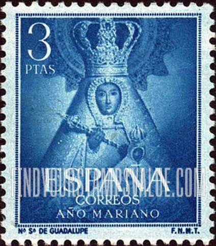 FindYourStampsValue: Virgin Guadalupe
