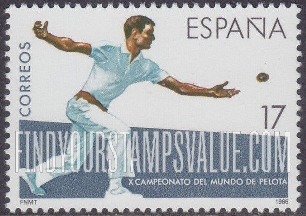 FindYourStampsValue: 10th World Pelota Championships