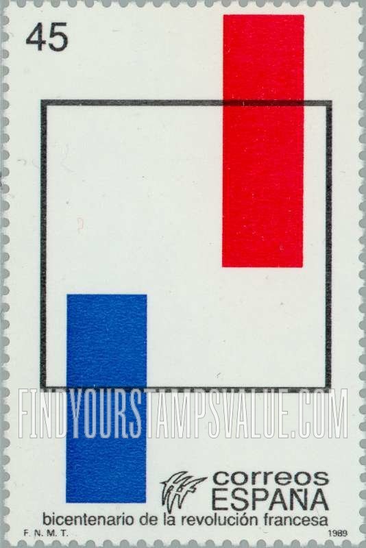 FindYourStampsValue: French Revolution, Bicentenary