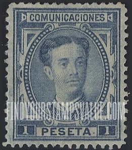 FindYourStampsValue: Kingdom: King Alfonso XII