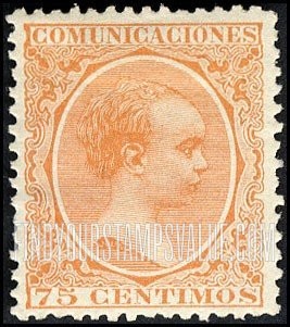 FindYourStampsValue: King Alfonso XIII