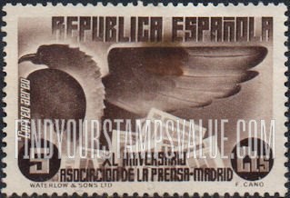 FindYourStampsValue: Air Post: Eagle and Newspapers
