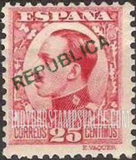 FindYourStampsValue: Revolutionary Issues Madrid Issue: King Alfonso XIII