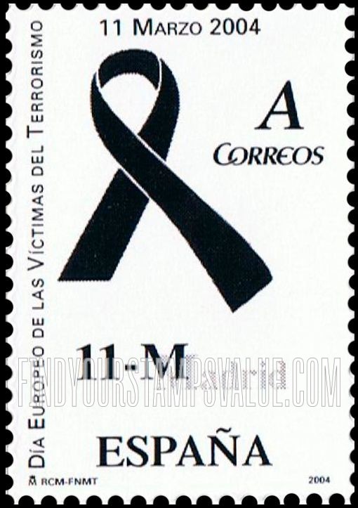 FindYourStampsValue: March 11, 2004 Terrorist Attacks