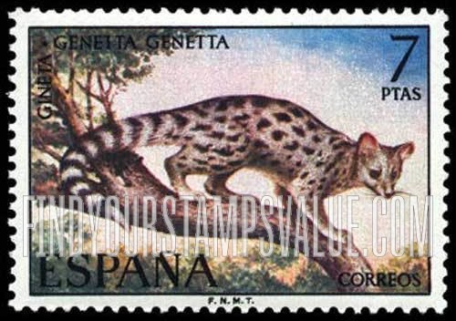 FindYourStampsValue: Spotted genet
