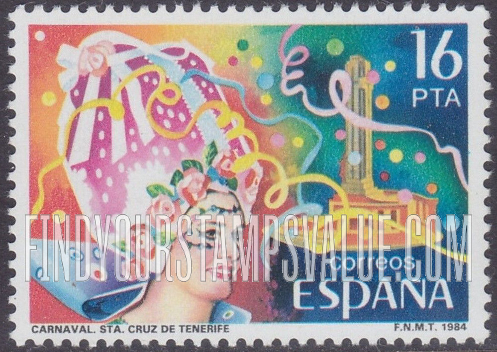 FindYourStampsValue: Carnivals: Santa Cruz de Tenerife