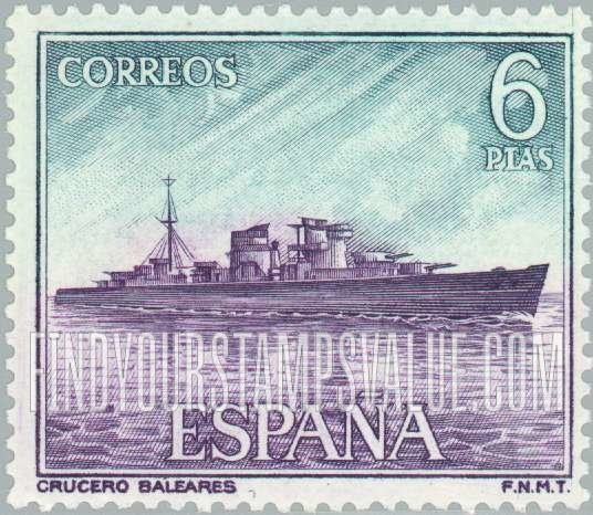 FindYourStampsValue: Cruiser, Baleares