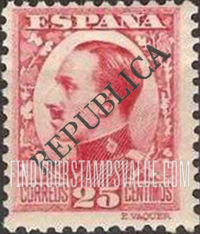 FindYourStampsValue: Second Barcelona Issue: King Alfonso XIII