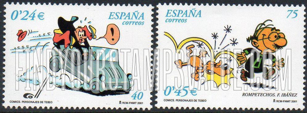 FindYourStampsValue: Comic Strips