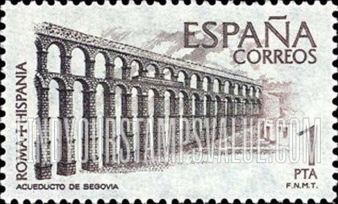 FindYourStampsValue: Aqueduct, Segovia