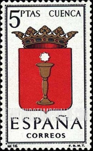 FindYourStampsValue: Provincial Arms Issue: Cuenca
