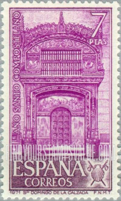 FindYourStampsValue: Portal of Santo Domingo de la Calzada