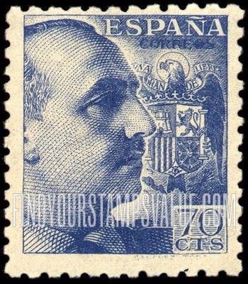 FindYourStampsValue: Gen. Francisco Franco