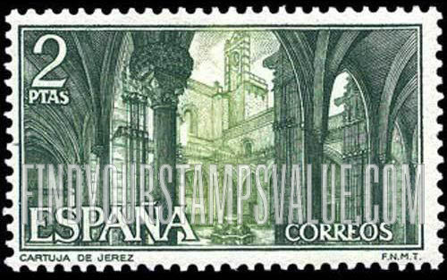 FindYourStampsValue: Carthusian Monastery, Jerez