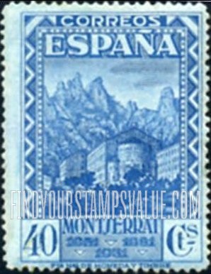 FindYourStampsValue: Montserrat Monastery