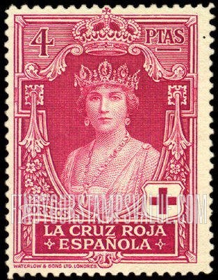 FindYourStampsValue: Semi-Postal: Red Cross, Queen Victoria Eugénia
