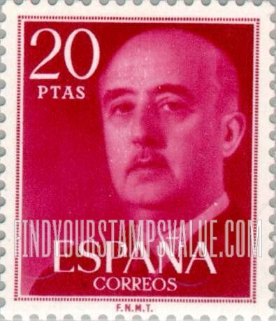 FindYourStampsValue: Gen. Franco