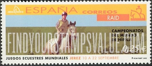 FindYourStampsValue: World Equestrian Games: Endurance (Raid)