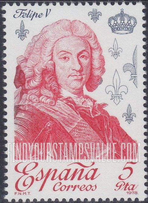 FindYourStampsValue: King Philip V