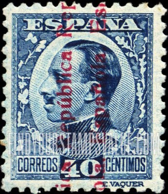 FindYourStampsValue: General Issue of the Republic: King Alfonso XIII