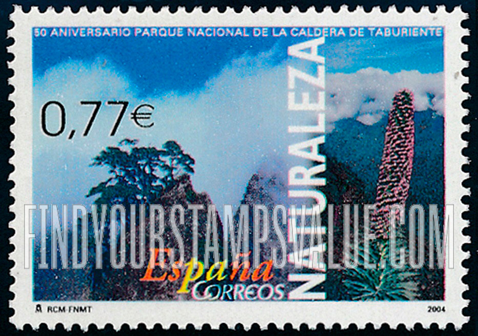 FindYourStampsValue: Nature: Taburiente Caldera National Park