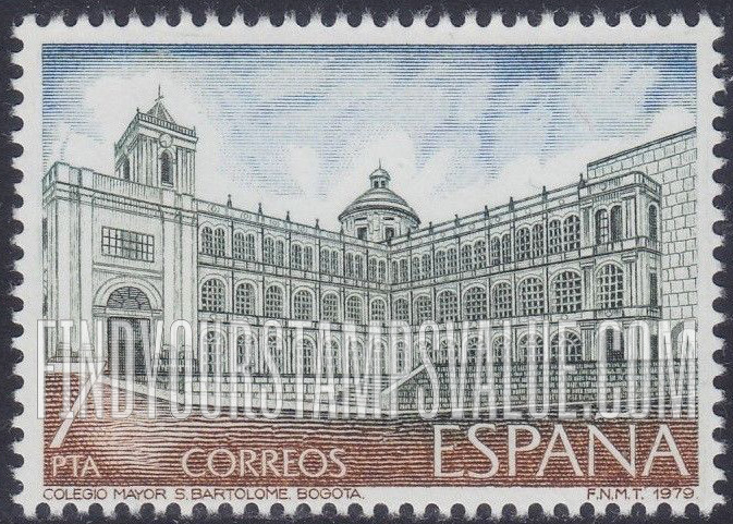 FindYourStampsValue: St. Bartholomew College, Bogota