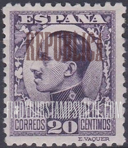FindYourStampsValue: First Barcelona Issue: King Alfonso XIII