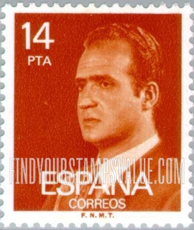 FindYourStampsValue: King Juan Carlos I Type of 1976