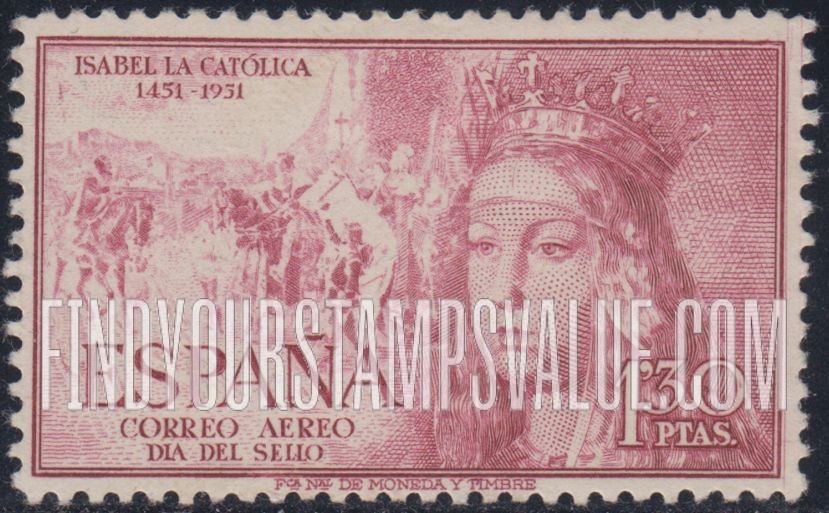 FindYourStampsValue: Air Post: Isabella I