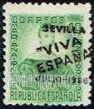 FindYourStampsValue: Revolutionary Overprints, Nationalist (Revolutionary) Forces, Seville: Mariana Pineda
