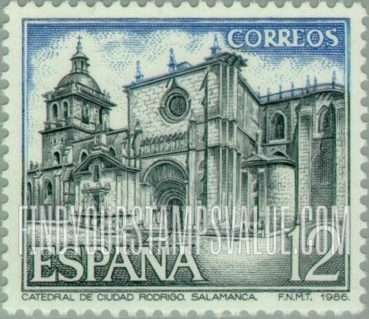 FindYourStampsValue: Rodrigo City Cathedral