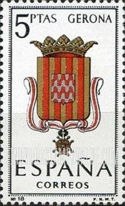 FindYourStampsValue: Provincial Arms Issue: Gerona